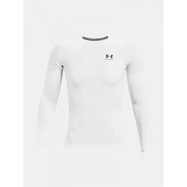  Kompressionsshirt für Herren UNDER ARMOUR HG ARMOUR COMP LS 1361524-100 WEIß 
