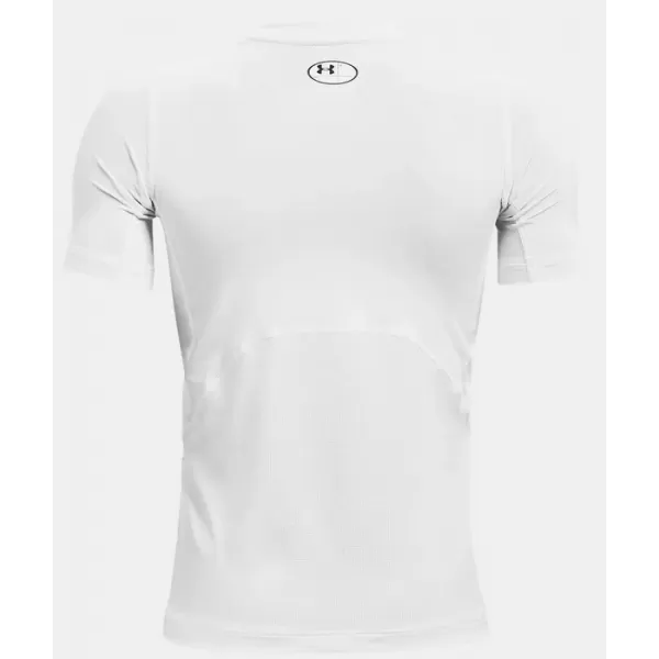  T-Shirt für Jungen UNDER ARMOUR HG ARMOUR SS 1361723-100 WEIß 