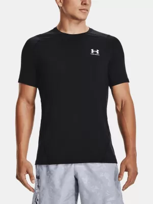 Herren-T-Shirt UNDER ARMOUR HG ARMOUR FITTED SS 1361683-001 SCHWARZ