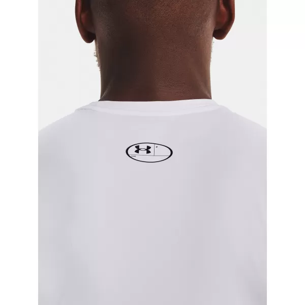  Kompressions-Tanktop für Herren UNDER ARMOUR HG ARMOUR COMP SL 1361522-100 WEIß 