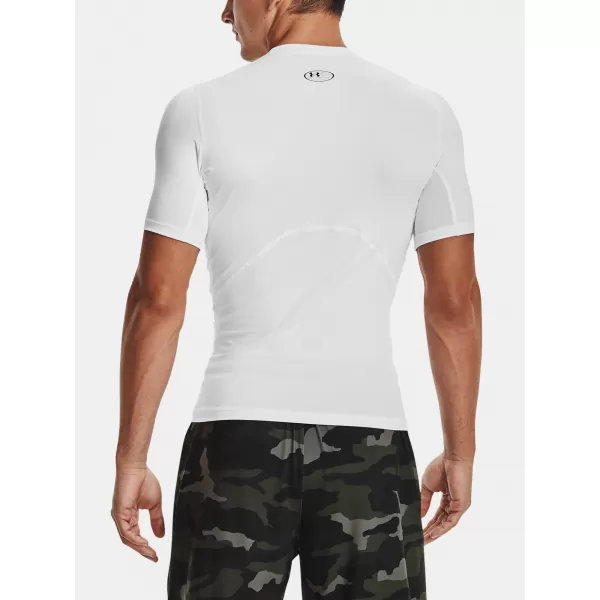  Kompressionsshirt für Herren UNDER ARMOUR HG ARMOUR COMP SS 1361518-100 WEIß 