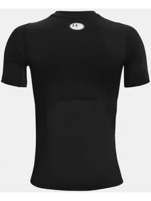 T-Shirt für Jungen UNDER ARMOUR HG ARMOUR SS 1361723-001 SCHWARZ
