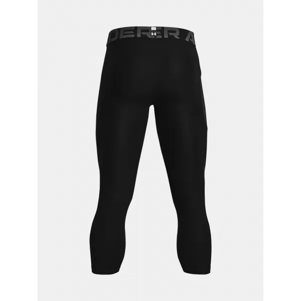  Kompressionsleggings für Herren UNDER ARMOUR HG ARMOUR 3/4 LEGGING 1361588-001 SCHWARZ 