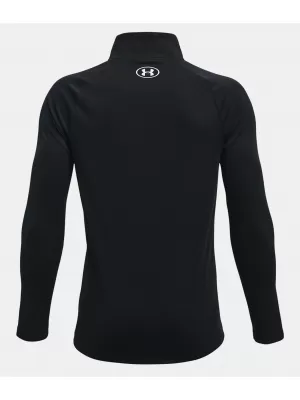 T-Shirt für Jungen UNDER ARMOUR TECH 2.0 1/2 ZIP 1363286-001 SCHWARZ