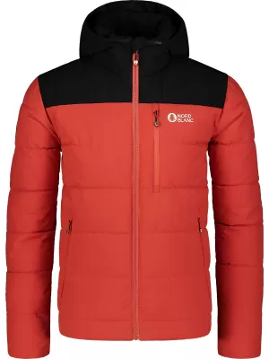 Herren-Winterjacke NORDBLANC STANDOUT NBWJM7710 ROT