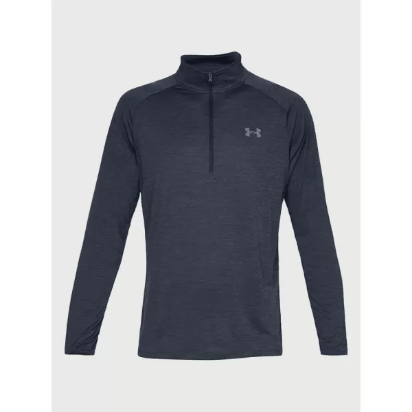  Herren-T-Shirt UNDER ARMOUR TECH 2.0 1/2 ZIP 1328495-409 BLAU 