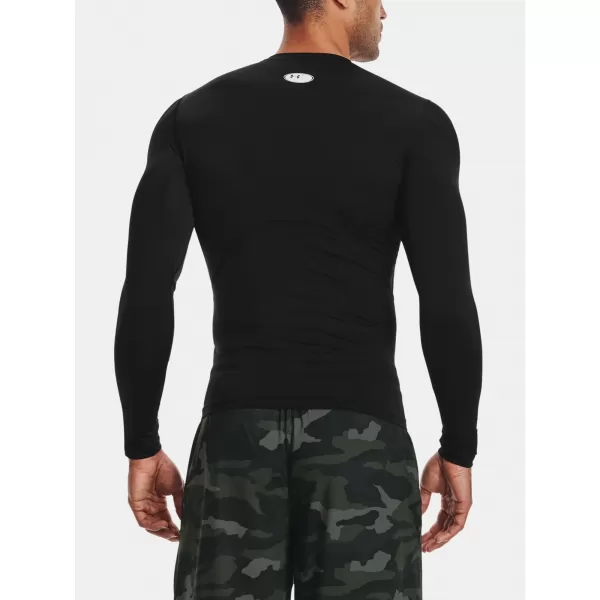  Kompressionsshirt für Herren UNDER ARMOUR HG ARMOUR COMP LS 1361524-001 SCHWARZ 