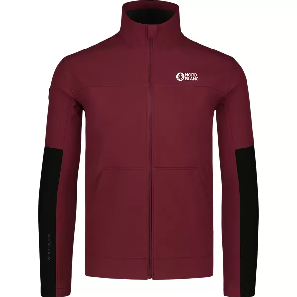  Herren-Softshelljacke NORDBLANC ENDEAVOR NBSSM7645 BURGUND 