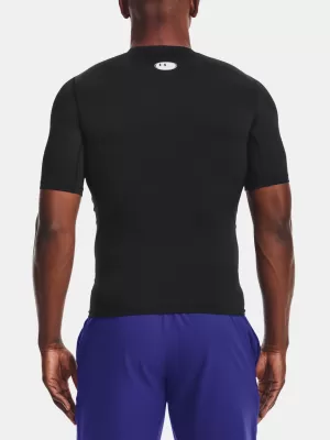 Kompressionsshirt für Herren UNDER ARMOUR HG ARMOUR COMP SS 1361518-001 SCHWARZ