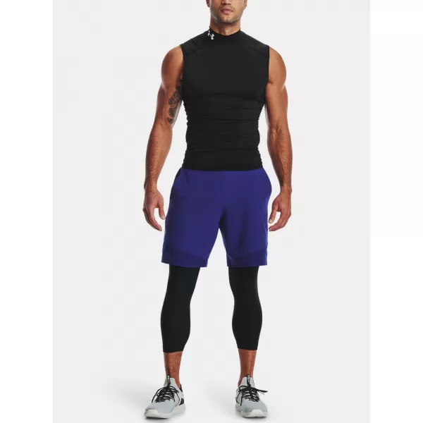  Kompressionsleggings für Herren UNDER ARMOUR HG ARMOUR 3/4 LEGGING 1361588-001 SCHWARZ 