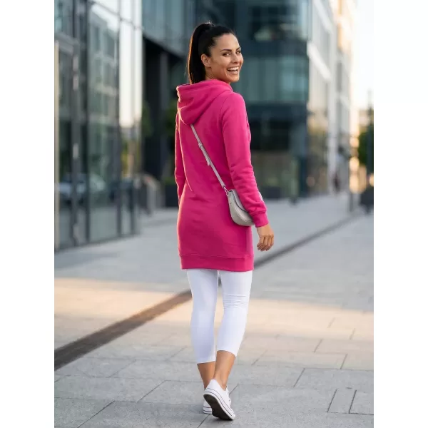  Erweitertes Damen-Sweatshirt MALFINI SNAP 419 MAGENTA 