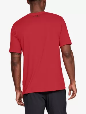 Herren-T-Shirt UNDER ARMOUR SPORTSTYLE LEFT CHEST SS 1326799-600 ROT