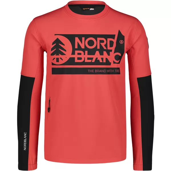  Herren-Softshelljacke NORDBLANC DECOMPONATE NBSSM7644 ROT 