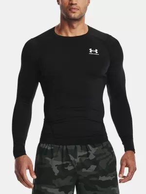Kompressionsshirt für Herren UNDER ARMOUR HG ARMOUR COMP LS 1361524-001 SCHWARZ