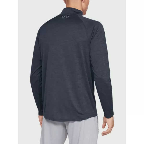  Herren-T-Shirt UNDER ARMOUR TECH 2.0 1/2 ZIP 1328495-409 BLAU 