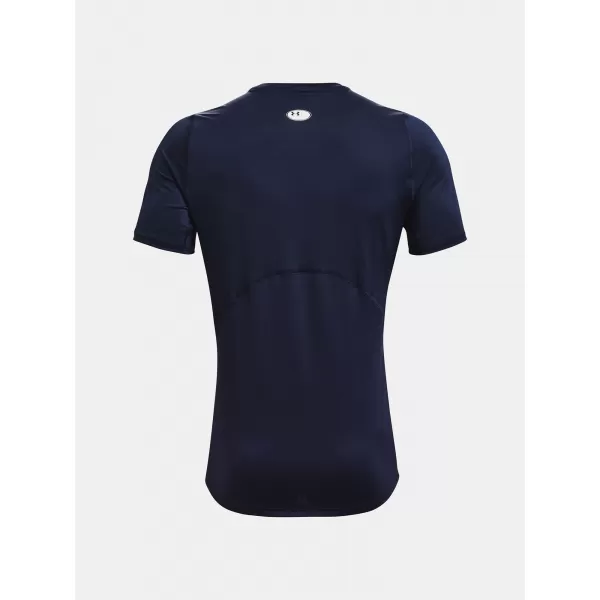  Herren-T-Shirt UNDER ARMOUR HG ARMOUR FITTED SS 1361683-410 BLAU 