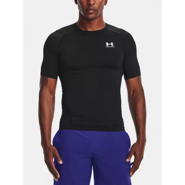  Kompressionsshirt für Herren UNDER ARMOUR HG ARMOUR COMP SS 1361518-001 SCHWARZ 