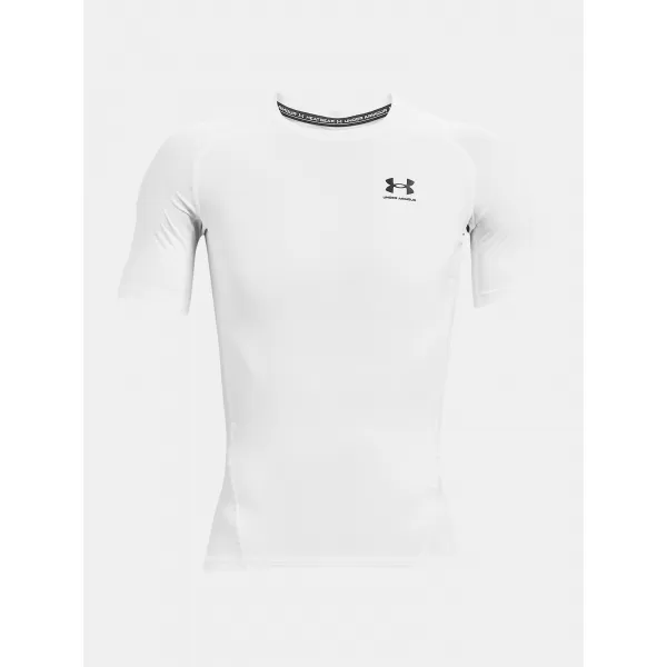  Kompressionsshirt für Herren UNDER ARMOUR HG ARMOUR COMP SS 1361518-100 WEIß 