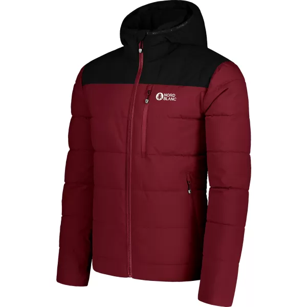  Herren-Winterjacke NORDBLANC STANDOUT NBWJM7710 BURGUND 