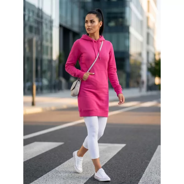  Erweitertes Damen-Sweatshirt MALFINI SNAP 419 MAGENTA 