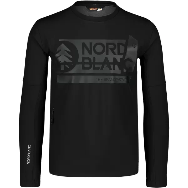  Herren-Softshelljacke NORDBLANC DECOMPONATE NBSSM7644 KRISTALLSCHWARZ 