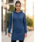 Erweitertes Damen-Sweatshirt MALFINI SNAP 419 MITTERNACHTSBLAU