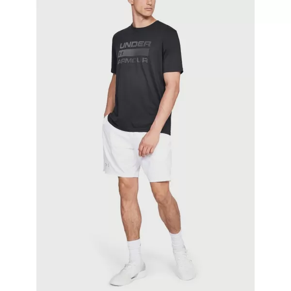  Herren-T-Shirt UNDER ARMOUR TEAM ISSUE WORDMARK SS 1329582-001 SCHWARZ 