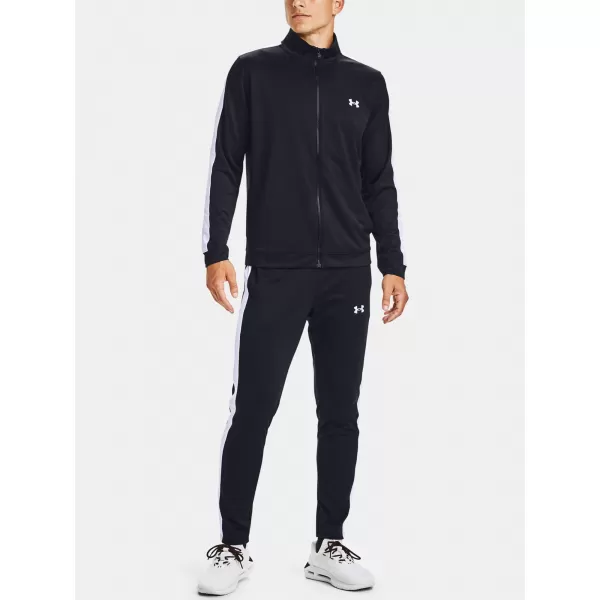  Herren-Set UNDER ARMOUR EMEA TRACK SUIT 1357139-001 SCHWARZ 