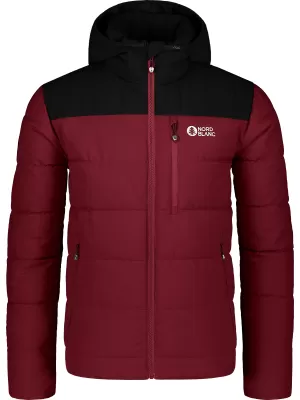 Herren-Winterjacke NORDBLANC STANDOUT NBWJM7710 BURGUND