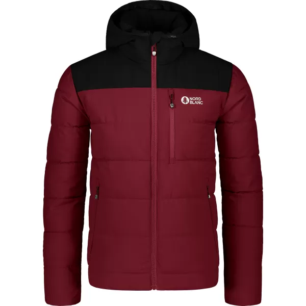  Herren-Winterjacke NORDBLANC STANDOUT NBWJM7710 BURGUND 