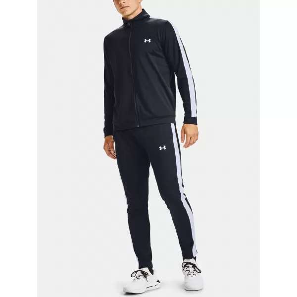  Herren-Set UNDER ARMOUR EMEA TRACK SUIT 1357139-001 SCHWARZ 