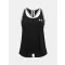 Tanktop für Mädchen UNDER ARMOUR KNOCKOUT TANK 1363374-001 SCHWARZ