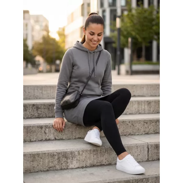  Erweitertes Damen-Sweatshirt MALFINI SNAP 419 STAHLGRAU 