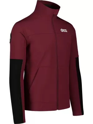 Herren-Softshelljacke NORDBLANC ENDEAVOR NBSSM7645 BURGUND