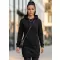 Erweitertes Damen-Sweatshirt MALFINI SNAP 419 SCHWARZ
