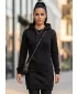 Erweitertes Damen-Sweatshirt MALFINI SNAP 419 SCHWARZ