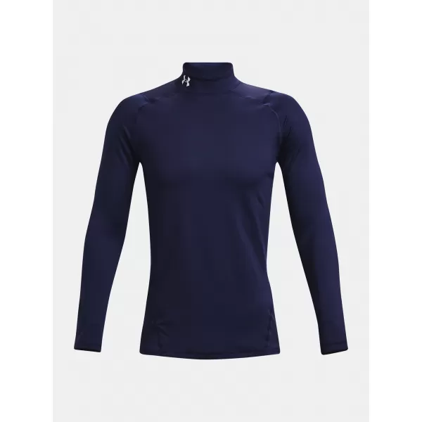  Herren-T-Shirt UNDER ARMOUR UA CG ARMOUR FITTED MOCK 1366066-410 BLAU 