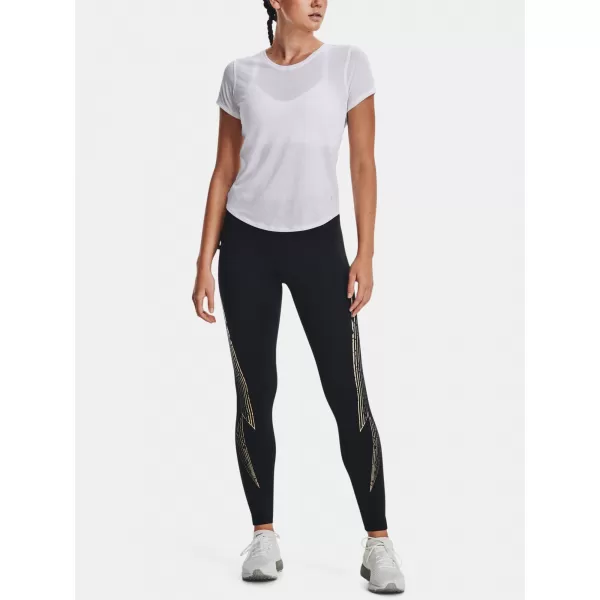  Leggings für Damen UNDER ARMOUR UA OUTRUN THE COLD TIGHT 1373207-001 SCHWARZ 