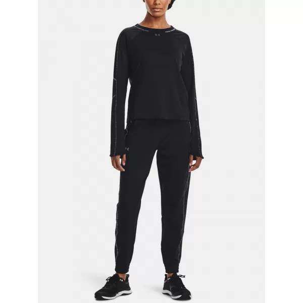  Damen-T-Shirt UNDER ARMOUR UA TRAIN CW CREW 1373970-001 SCHWARZ 