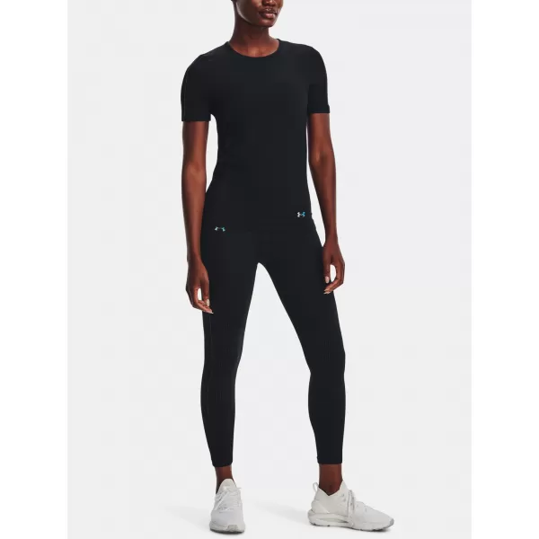  Leggings für Damen UNDER ARMOUR UA RUSH SEAMLESS ANKLE LEG 1373928-001 SCHWARZ 