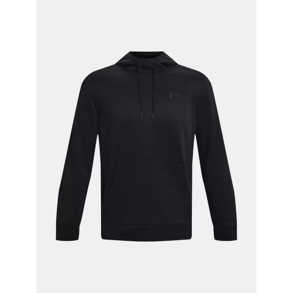  Herren-Sweatshirt UNDER ARMOUR UA ARMOUR FLEECE HOODIE 1373353-001 SCHWARZ 