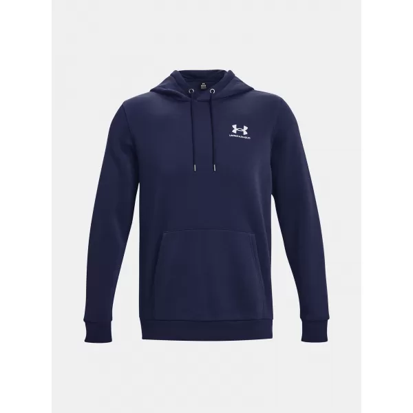  Herren-Sweatshirt UNDER ARMOUR UA ESSENTIAL FLEECE HOODIE 1373880-410 BLAU 