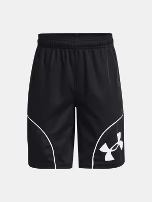 Shorts für Jungen UNDER ARMOUR UA PERIMETER SHORT 1370285-001 SCHWARZ