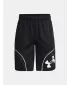 Shorts für Jungen UNDER ARMOUR UA PERIMETER SHORT 1370285-001 SCHWARZ