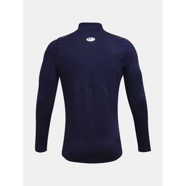  Herren-T-Shirt UNDER ARMOUR UA CG ARMOUR FITTED MOCK 1366066-410 BLAU 