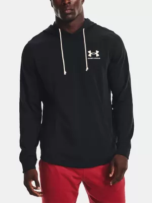 Herren-Sweatshirt UNDER ARMOUR UA RIVAL TERRY LC HD 1370401-001 SCHWARZ