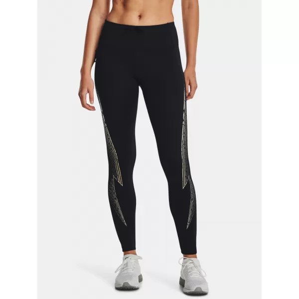  Leggings für Damen UNDER ARMOUR UA OUTRUN THE COLD TIGHT 1373207-001 SCHWARZ 