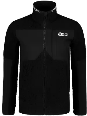 Fleece-Sweatshirt für Damen NORDBLANC PENINSULA NBSFL7654 SCHWARZ