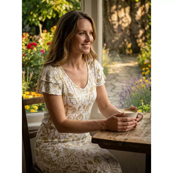  Kleid KIXMI PRIMAVERA CREMIG 