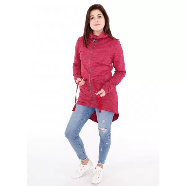  Damen-Sweatshirt ALTISPORT AGNES BURGUND 